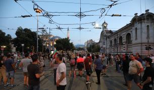  Протест и обсада на основни кръстовища в София - България 