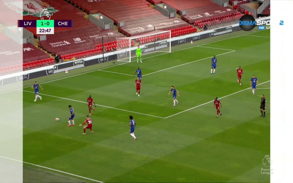 Наби Кейта откри резултата на "Анфийлд" със страхотна тупалка в