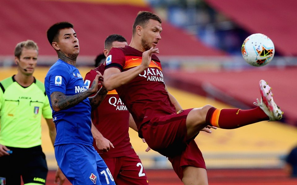 Рома победи с 2:1 Фиорентина в мач от 36-ия кръг