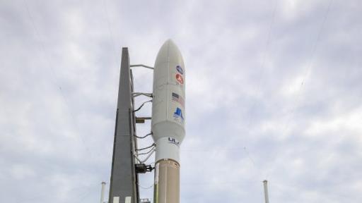  Капсулата с новия марсоход на път към площадката за изстрелване 