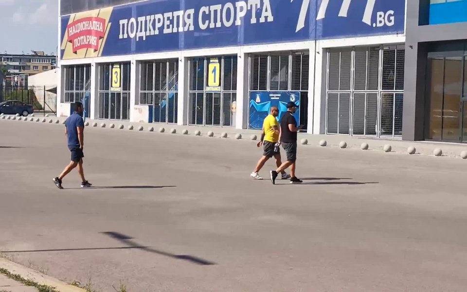 Председателят на НКП на Левски пристигна на "Виваком Арена Георги