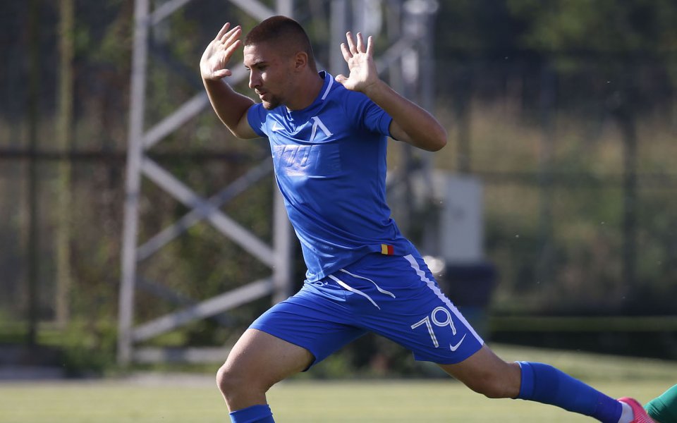 Нападателят на Левски - Мартин Петков, предизвика истински фурор в