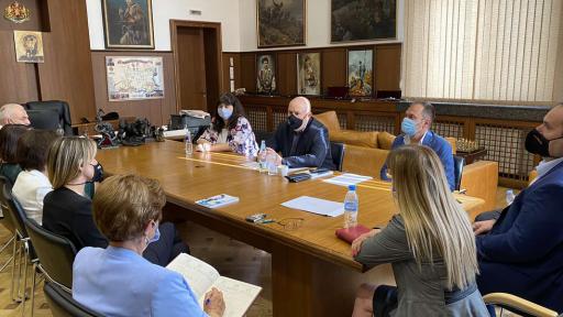  Гешев се срещна с ръководителите на окръжните прокуратури на София и Велико Търново 