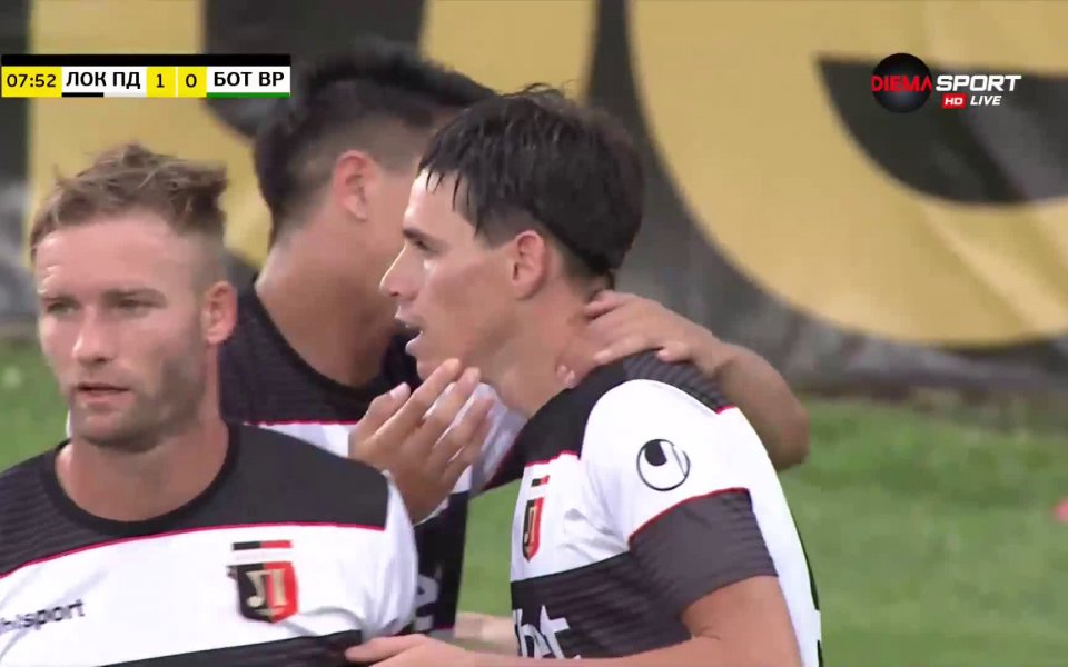 Бирсент Карагарен даде ранен аванс на Локомотив Пловдив срещу Ботев