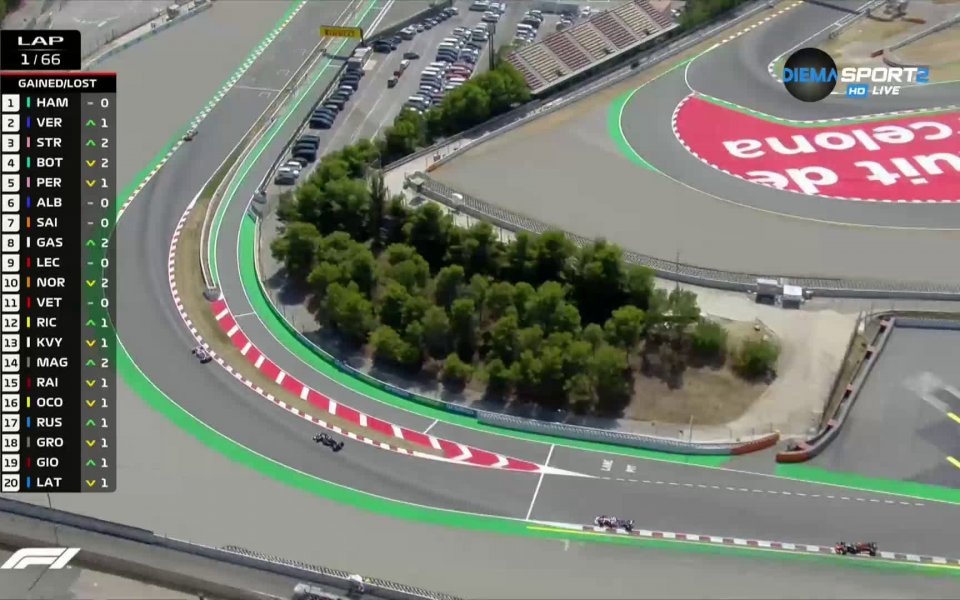 Вижте старта на надпреварата за Гран при на Испания. .native-ad-suggested-news