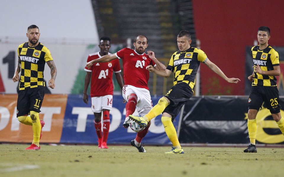 Отборът на Ботев Пловдив приема ЦСКА във втори мач от