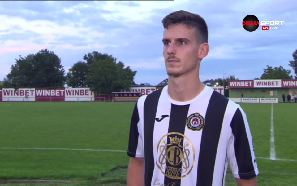 Един от героите за Локомотив София при разгромната победа над