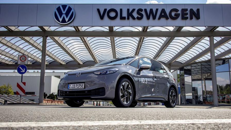 <p>Електрическият VW ID.3 мина 531 км с едно зареждане</p>