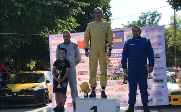 Пилотът на Мегапорт Рейсинг Мирослав Ангелов с Skoda Fabia R5