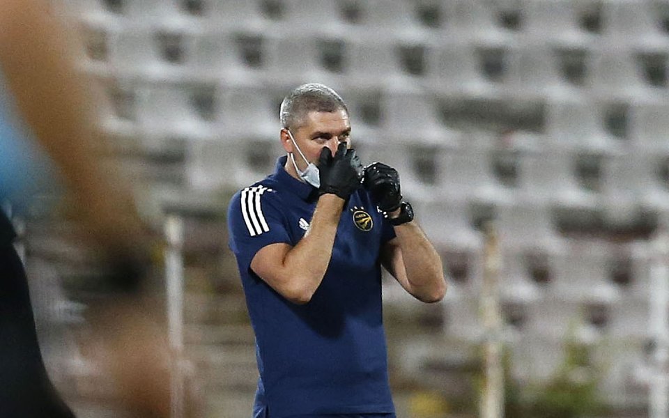 Треньорът на БАТЕ Борисов Кирил Алшевски говори след загубата от