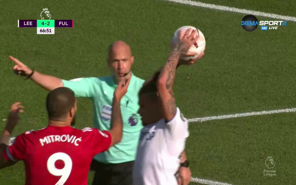 Луд мач! Седми гол на Лийдс - Фулъм! .native-ad-suggested-news {