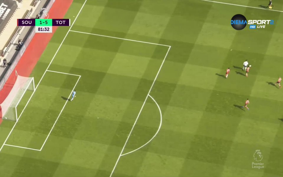 В 82-ата минута асистентът Кейн влезе в ролята на голмайстор,