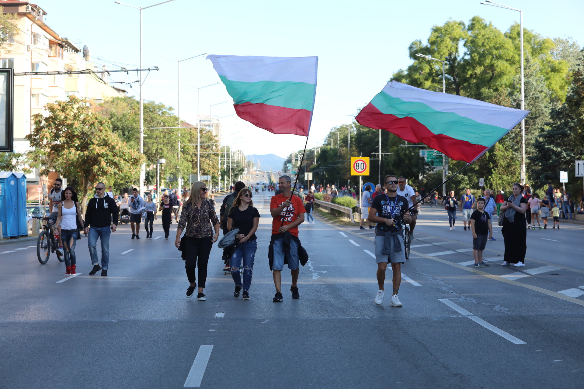 <p>Митинг-концерт блокира &quot;Орлов мост&quot;</p>