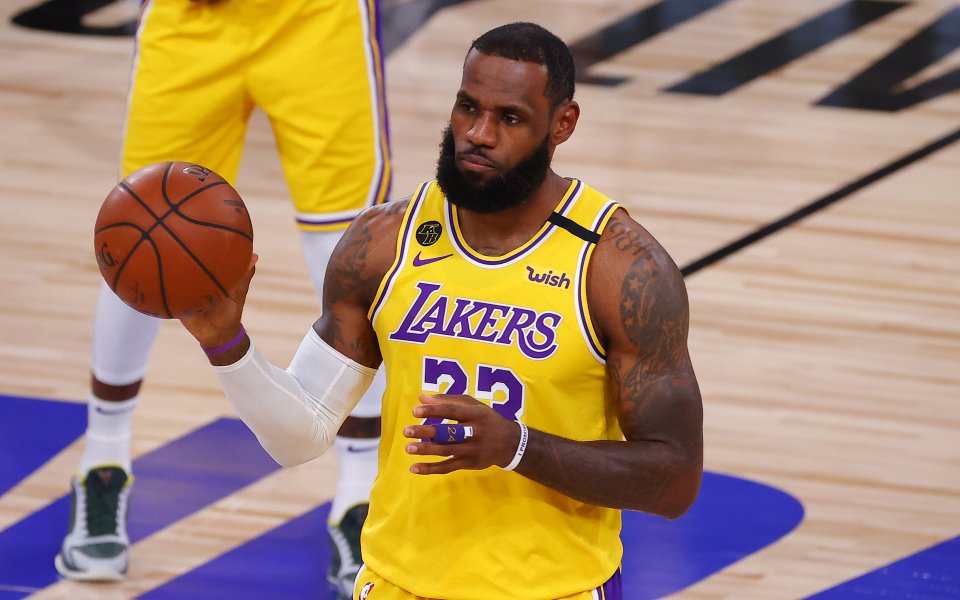 Най-добрият играч на Лос Анджелис Лейкърс – ЛеБрон Джеймс, направи