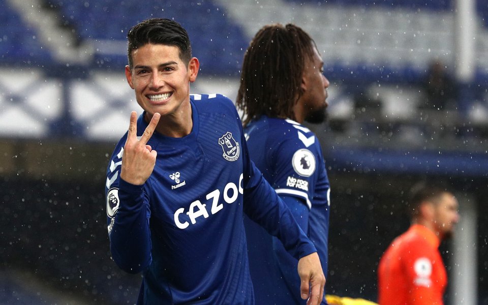 Отборът на Евертън продължи с прекрасното си представяне през новия