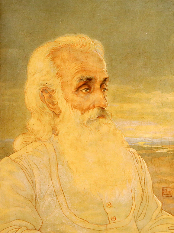 <p>Борис Георгиев, Рабиндранат Тагор 1933 г.</p>