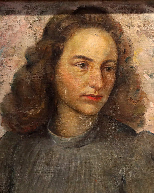 <p>Елена Карамихайлова, Портрет на Хайди, съученичка от Робърт колеж</p>
