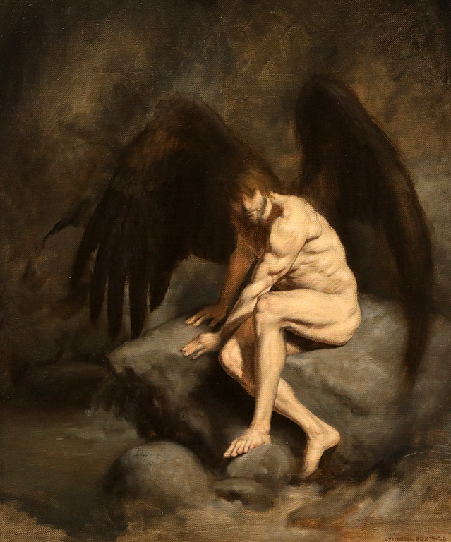 <p>Паднал ангел, маслени бои/платно Fallen Angel, oil paint on canvas</p>