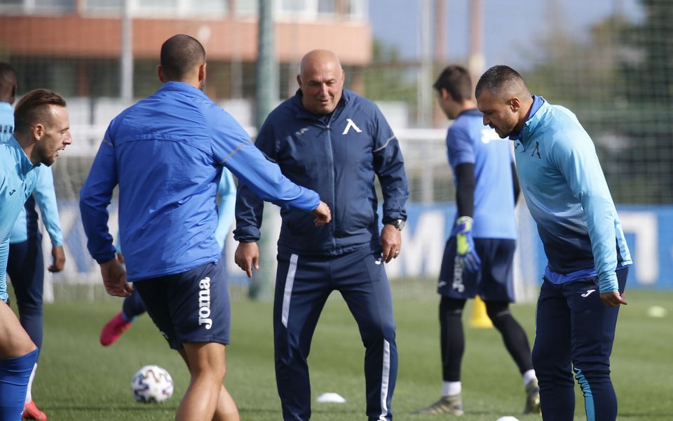 Ръководството на Левски е изключително доволно от темповете, с които