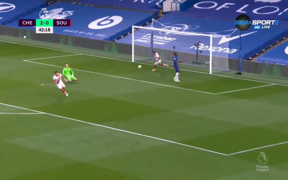 Отборите на Челси и Саутхемптън се прибраха в съблекалните при