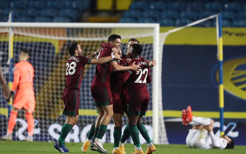 Уулвърхемптън спечели гостуването си на Лийдс с 1:0 в мач