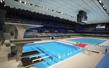 На официална церемония в Токио бе открит плувният център на