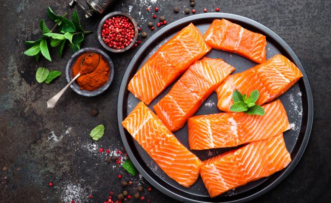  Като да вземем за пример сьомга 