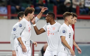 Локомотив Москва и Байерн Мюнхен играят при резултат 0 1 във втори двубой