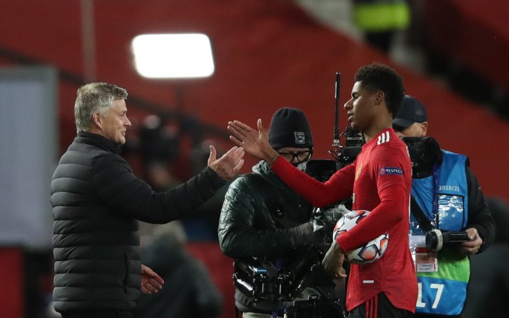 Рашфорд повтори постижение на мениджъра си