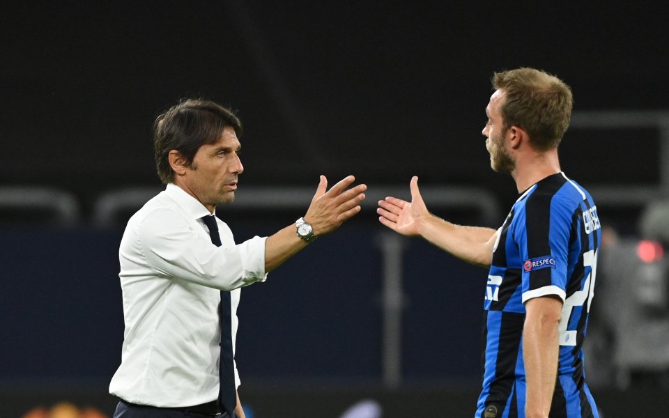 Халфът на Интер Кристиян Ериксен каза на датските фенове да