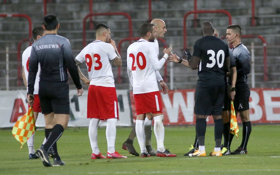 Отборът на Царско село бе повече от изнервен след последния