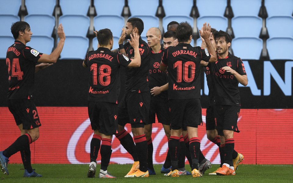 Отборът на Реал Сосиедад спечели без особени проблеми с 4:1