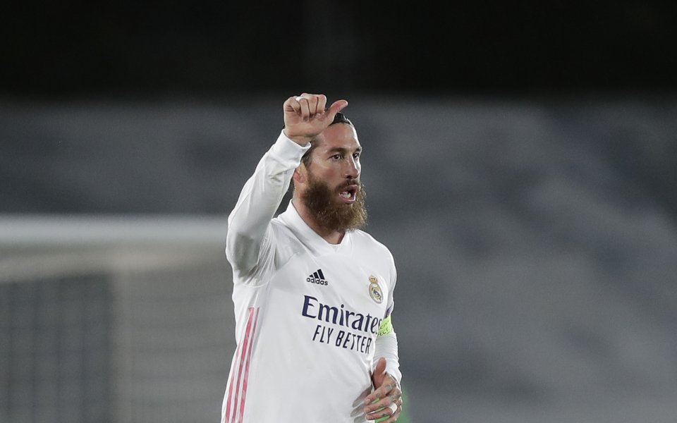 Защитникът на Реал Мадрид Серхио Рамос постави рекорд в двубоя