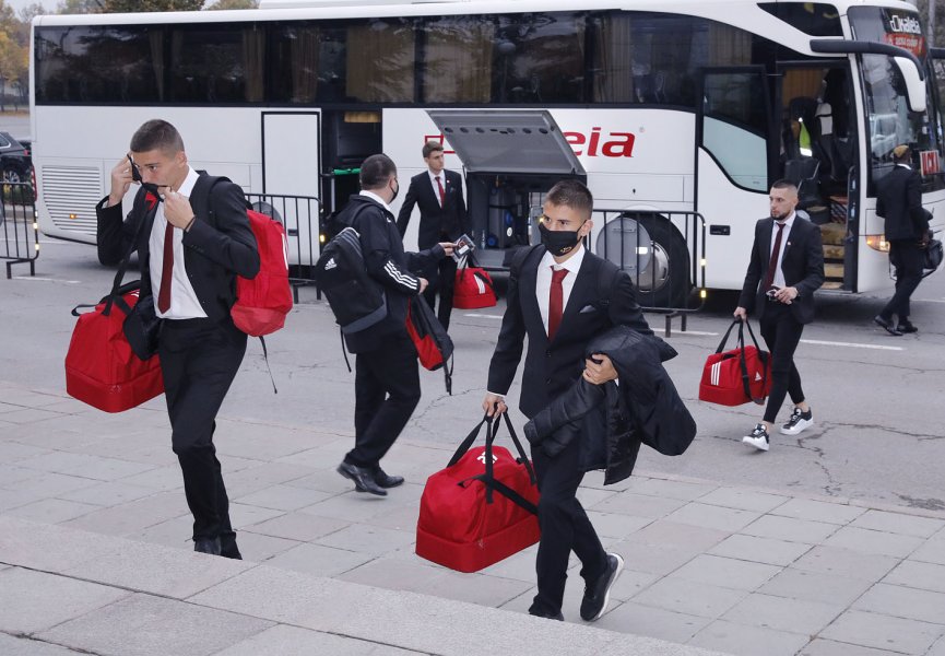 ЦСКА отпътува за Швейцария1