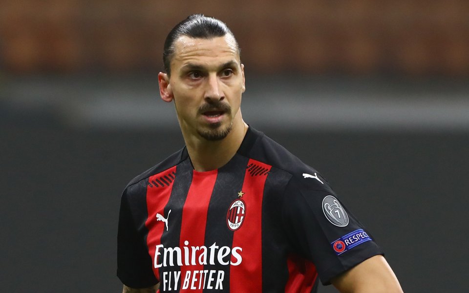 Нападателят на Милан Златан Ибрахимович е №1 в Серия А