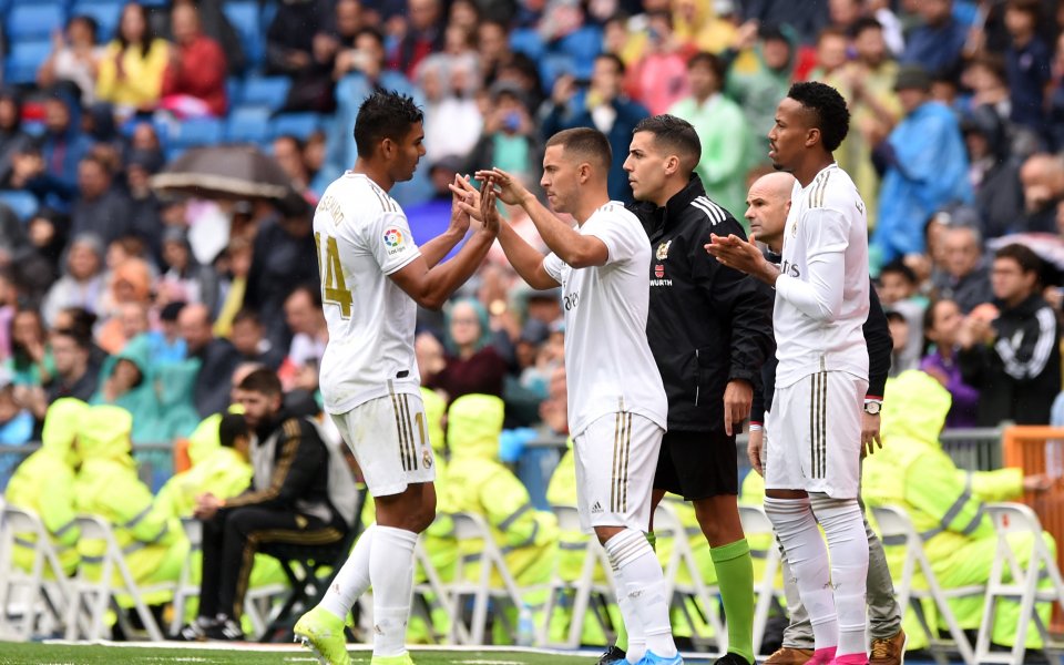 Двама от асовете на Реал Мадрид Карлос Енрике - Каземиро