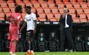 Треньорът на Реал Мадрид Зинедин Зидан пое отговорността за загубата