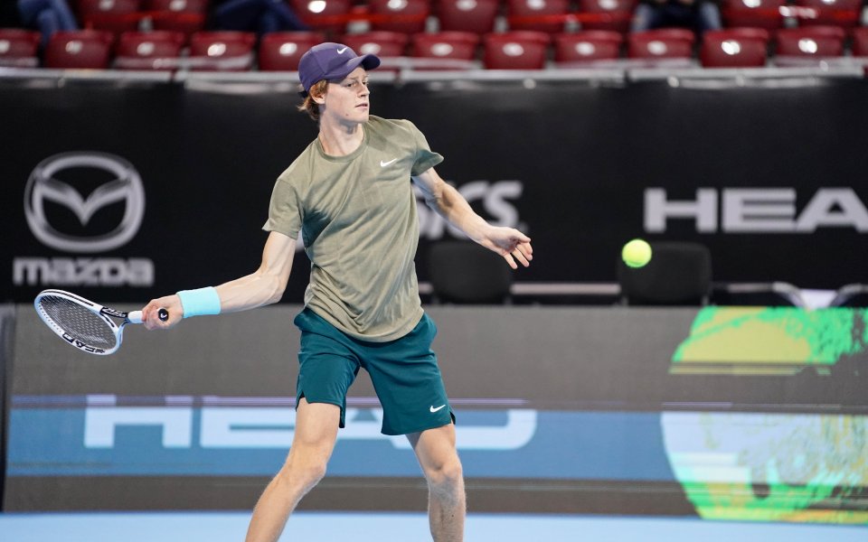 Италианецът Яник Синер продължава напред в турнира Sofia Open, след
