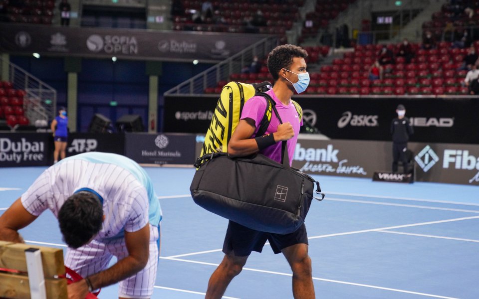 Салваторе Карузо - Феликс Оже-Алиасим 2:0 / АТП 250, Sofia Open, 1/8-финали, 11.11.2020 г.