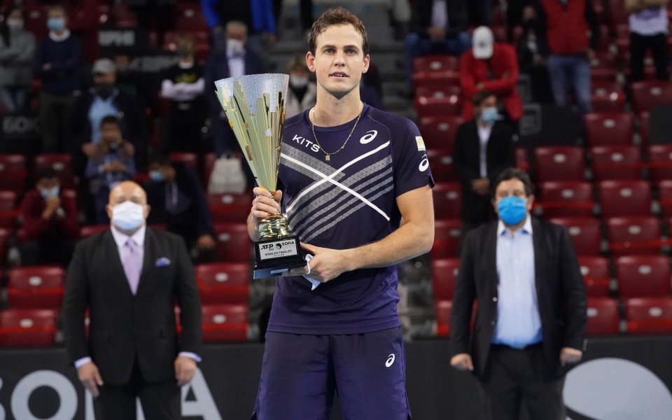 Финалистът от петото издание на Sofia Open Вашек Поспишил благодари