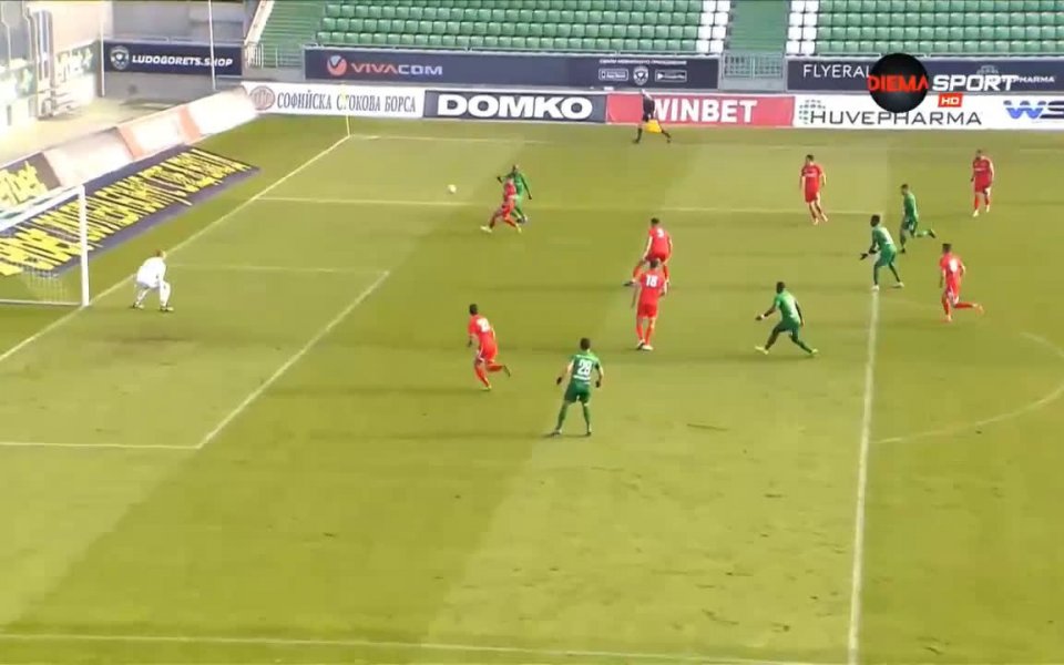 Отборът на Лудогорец надви с 2:1 Ботев Враца в двубой