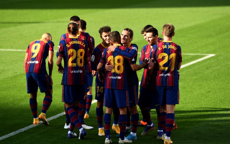 Барселона разби Осасуна, Меси с гол за Дон Диего