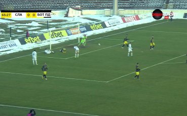 Вижте най интересните моменти от двубоя между Славия и Ботев Пловдив