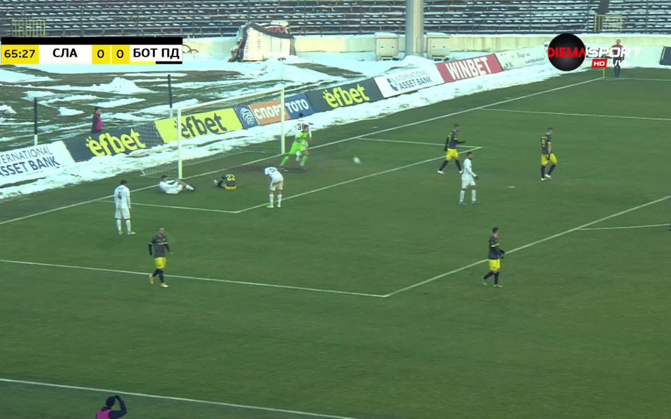 Вижте най-интересните моменти от двубоя между Славия и Ботев Пловдив.