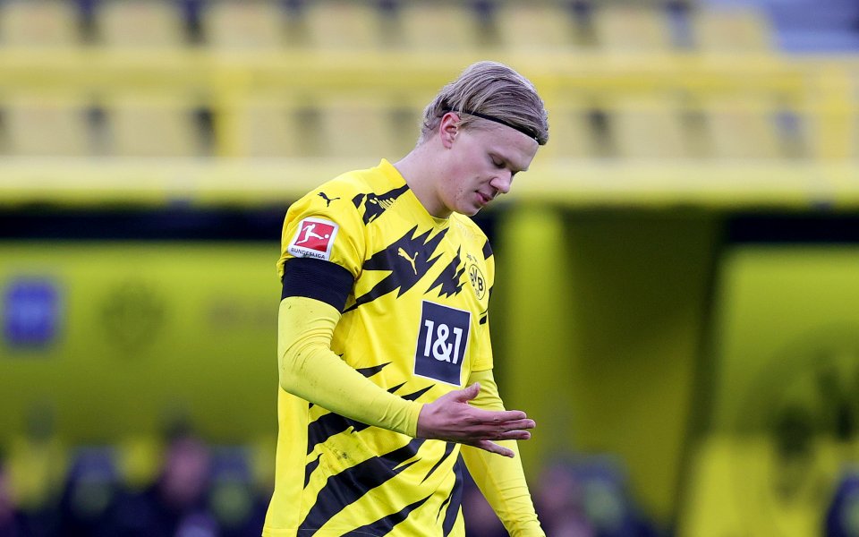 Нападателят на Борусия Дортмунд Ерлинг Халанд ще бъде извън игра