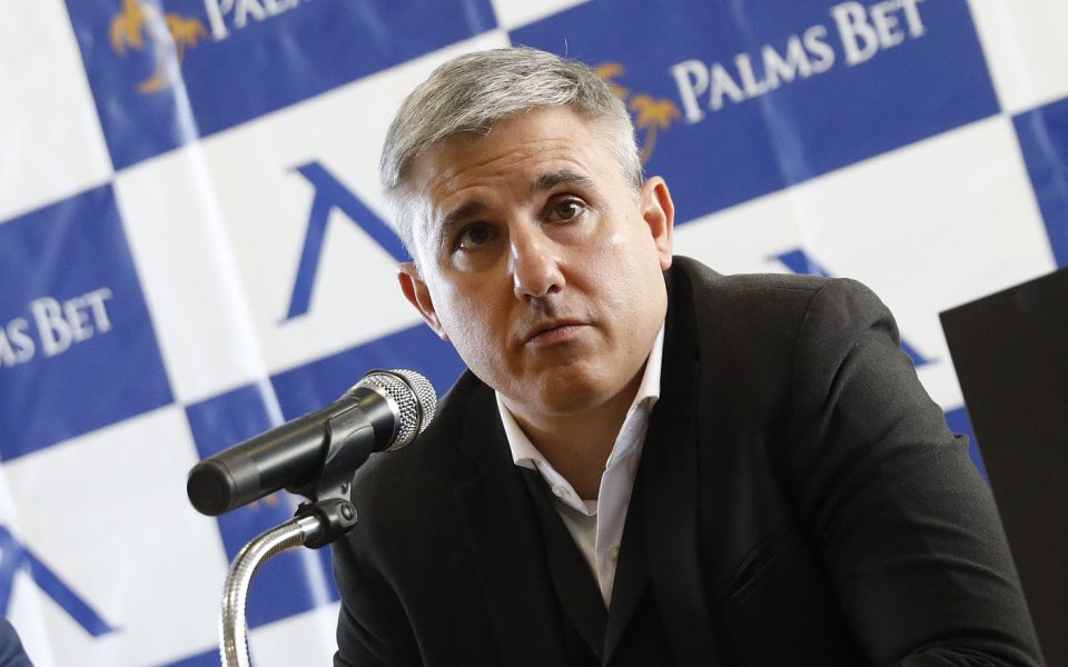 Изпълнителният директор и председател на Управителния съвет на Левски Павел