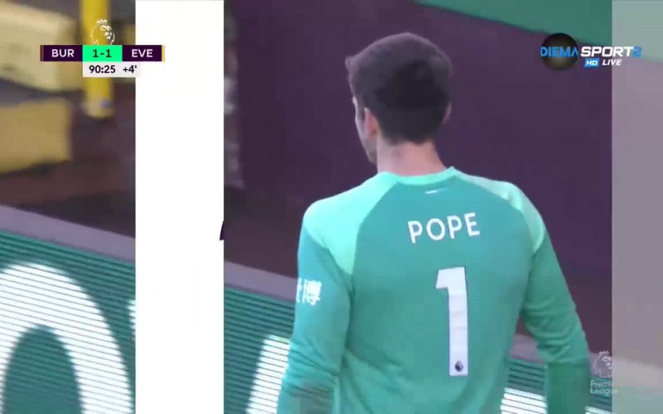 Отборите на Бърнли и Евертън не успяха да се победят