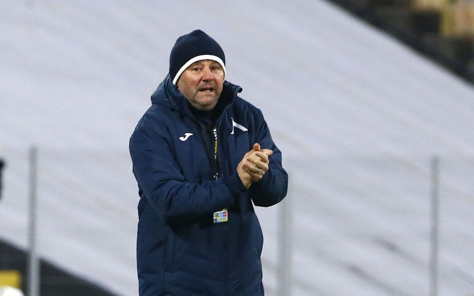 Треньорът на Левски Славиша Стоянович остана разочарован от драматичната загуба