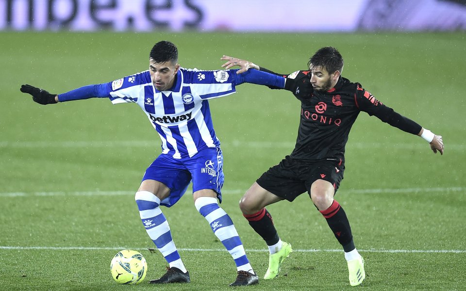 Отборите на Алавес и Реал Сосиедад не успяха да си