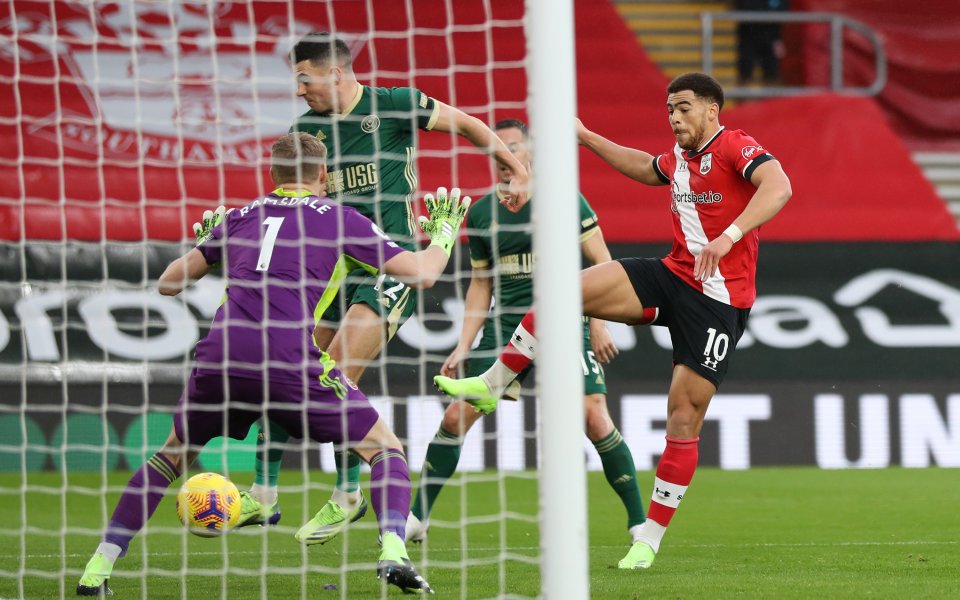 Саутхемптън постигна убедителна победа с 3:0 при домакинството на Шефилд